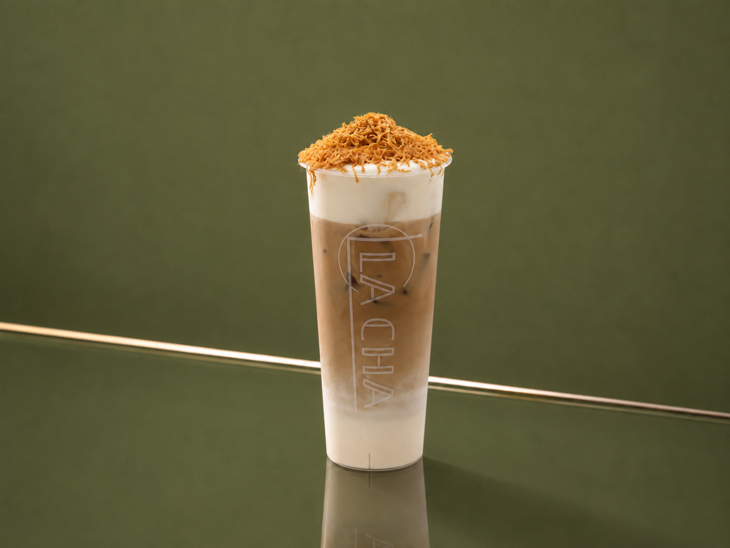 Milk Foam & Caramel Cheese